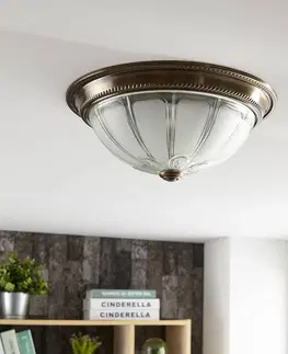 Stropné svietidlá Lindby Okrúhle stropné svietidlo Henja LED, 3-stupňové stmievanie