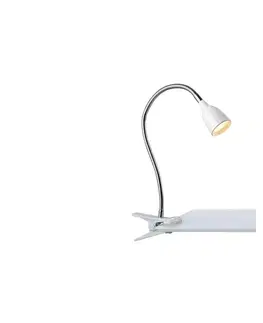 Lampy Markslöjd Markslöjd 106091 - LED Stolná lampa s klipom TULIP LED/3W/230V biela 