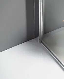 Sprchové dvere POLYSAN - MODULAR SHOWER stena na inštaláciu na múr, jednodielna, 800 mm MS1-80