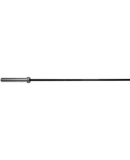 Osy k činkám Vzpieračská tyč s ložiskami inSPORTline OLYMPIC OB-80 200cm/50mm 15kg, do 450kg, bez objímok