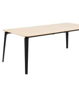 Jedálenské stoly Stôl matt white