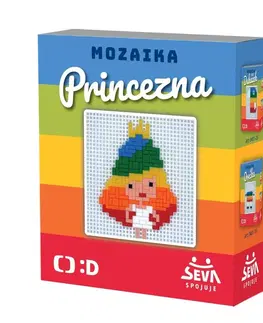 Kreatívne a výtvarné hračky SEVA - Mozaika - Princezná