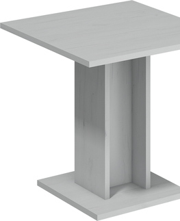 Jedálenské stoly MEBLOCROSS Bond BON-04 jedálenský stôl craft biely