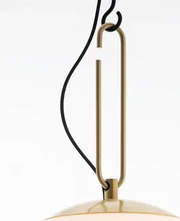 Závesné svietidlá Artemide Artemide nh sklenená závesná lampa, Ø 35 cm