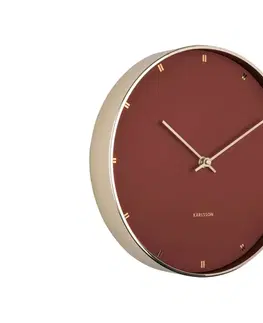 Hodiny Dizajnové nástenné hodiny KA5776BR Karlsson 27cm