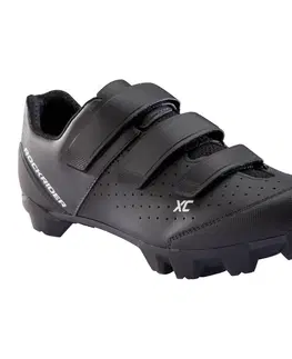 pánske tenisky Cyklistická obuv na horský bicykel XC 100 čierna