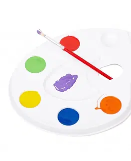 Hračky ASTRA - Plastová paleta na miešanie farieb, 83600900