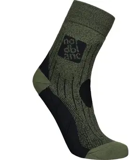 Štucne a ponožky Kompresný športové ponožky NORDBLANC Starch NBSX16379_KHM 37-41