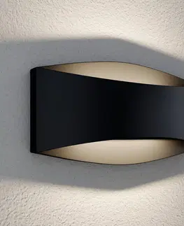 Vonkajšie nástenné svietidlá Lindby Lindby Evric vonkajšie nástenné LED svetlo 20,3 cm