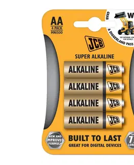 Batérie primárne JCB Super Alkaline AA 4ks JCB-LR06-4B