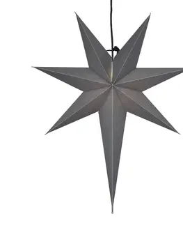 Vianočné svetelné hviezdy STAR TRADING Ozen papierová hviezda s jedným dlhým hrotom