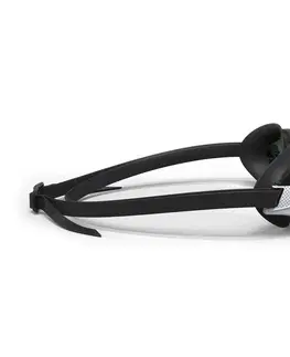 plávanie Plavecké okuliare BFit s korekčnými tónovanými sklami jednotná veľkosť čierne