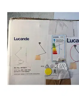 Svietidlá Lucande Lucande - Luster na tyči JOLLA 1xE27/60W/230V 
