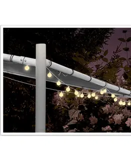 Záhradné lampy Vonkajšia LED reťaz String lights, 80 žiaroviek