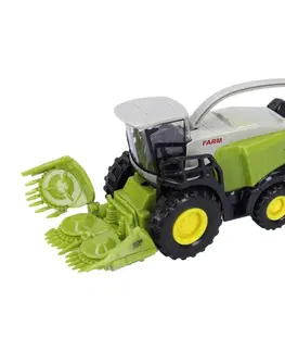 Hračky - dopravné stroje a traktory WIKY - Kombajn kovový 13 cm