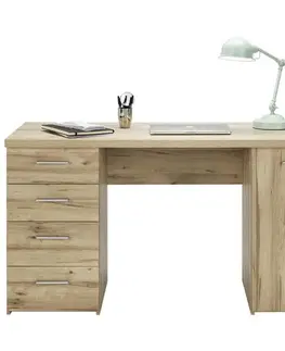 Stoly a stolíky Písací Stôl Vo Farbách Dubu