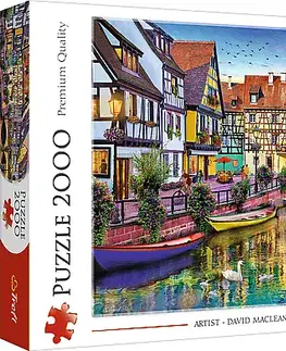 Hračky puzzle TREFL - Puzzle 2000 - Colmar, Francúzsko