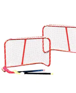 Futbalové bránky MASTER Goal 81 x 54 x 31 cm s hokejkami