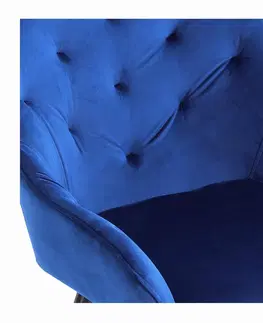 Stoličky Jedálenské kreslo K487 Modrá