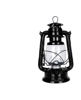 Záhradné lampy Brilagi Brilagi - Petrolejová lampa LANTERN 28 cm čierna 