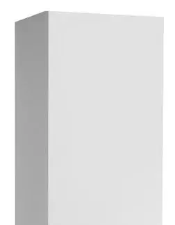 Kúpeľňa AQUALINE - ALTAIR vysoká skrinka s košom 40x184x31cm, biela AI185L