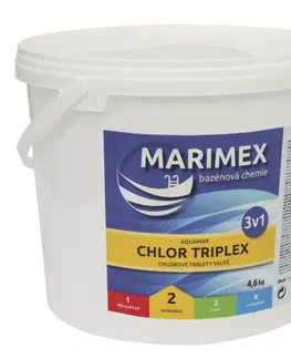 Bazénová chémia MARIMEX Aquamar Chlor Triplex 4,6kg