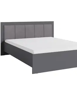 Dvojlôžkové postele Posteľ Smart SR6 160 grafit