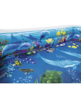 Bazény Bestway Nafukovací bazén 3D morský svet, 262 x 175 x 51 cm