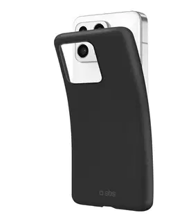 Puzdrá na mobilné telefóny Zadný kryt SBS Sensity pre Xiaomi 13, čierna TESENSXI13K