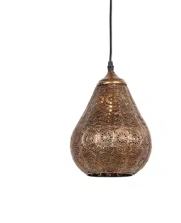 Zavesne lampy Orientálna závesná lampa medená - Billa Dia