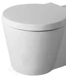Záchody DURAVIT - Starck 1 Závesné WC, WonderGliss, biela 02100900641