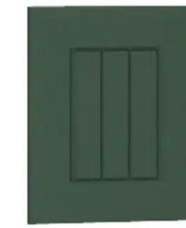 Dvierka a čelá zásuviek pre kuchynske skrinky Panel bočný Irma 360x304 zelená Mat