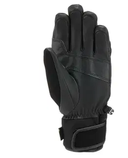 rukavice Lyžiarske rukavice 900 na zjazdové lyžovanie čierne