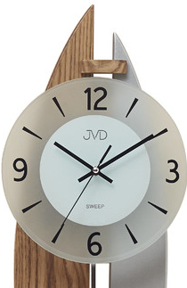 Hodiny Dizajnové kyvadlové nástenné hodiny JVD NS17068/78, 70cm