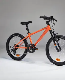 bicykle Detský horský bicykel Explore 500 20" 6-9 rokov oranžový