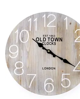 Hodiny Nástenné hodiny Old Town, 34 cm