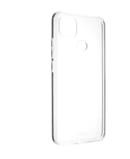 Puzdrá na mobilné telefóny Gélový zadný kryt FIXED TPU pre Xiaomi Redmi 9C9C NFC, transparentná FIXTCC-568