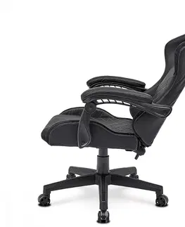Kancelárske stoličky Herné kreslo KA-L615 Autronic Čierna