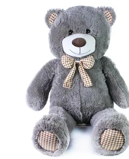 Plyšové hračky RAPPA - Veľký plyšový medveď Miki s visačkou 110 cm