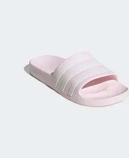 obuv Plavecké šľapky Adilette Aqua ružovo-biele