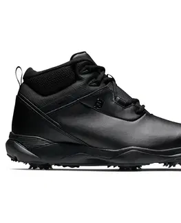 golf Pánska zimná golfová obuv Stormwalker čierna