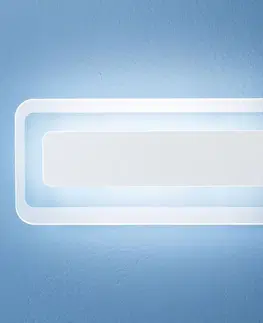 Nástenné svietidlá Linea Light Nástenné LED svietidlo Antille, biele 31,4 cm