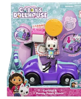 Hračky - autíčka SPIN MASTER - Gabby'S Dollhouse Vozidlo S Figúrkou