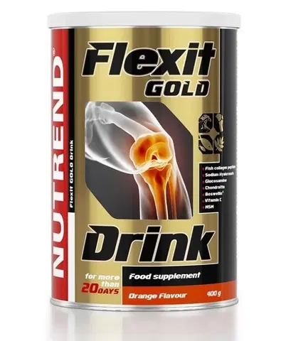 Komplexná výživa kĺbov Flexit Gold Drink dóza - Nutrend  400 g Pear