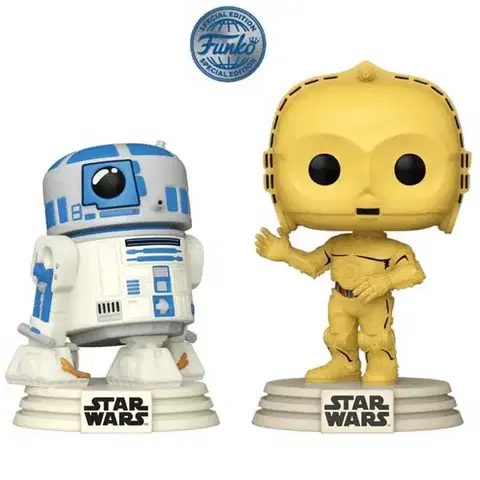 Zberateľské figúrky POP! Retro: R2 D2 & C 3PO (Star Wars) Special Edition POP-2Pack 