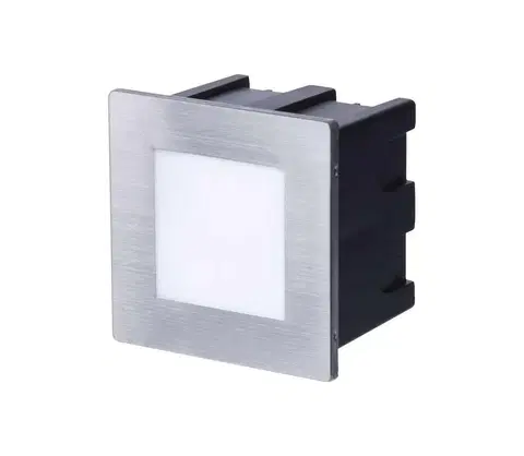 Svietidlá  LED Orientačné vstavané svietidlo BUILT-IN štvorec 1xLED/1,5W/230V 4000K 