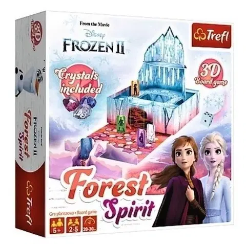 Hračky spoločenské hry pre deti TREFL - hra Forest spirit Frozen 2