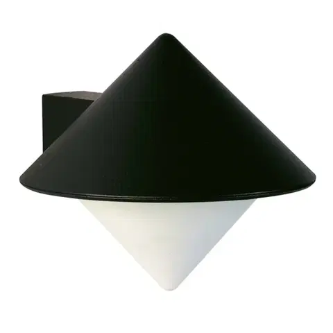 Vonkajšie nástenné svietidlá Albert Leuchten Moderné vonkajšie nástenné svietidlo 199, čierne