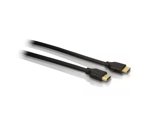 Predlžovacie káble Philips Philips SWV5401H/10 - HDMI kábel s Ethernetom, HDMI 1.4 A konektor 1,8m čierna 