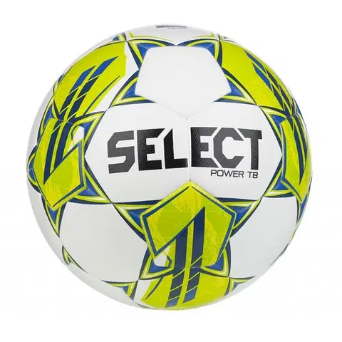 Futbalové lopty Futbalová lopta SELECT FB Power TB 5 - bielo-žltá
